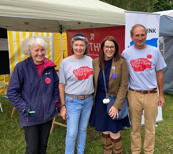 At the RE-Think stand